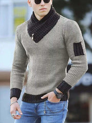 Showlu Fashion Store 0 QJMYN2  H04 / M Korean Fashion Autumn Men Casual Vintage Style Sweater Wool Turtleneck Oversize 2023 Winter Men Warm Cotton Pullovers Sweaters