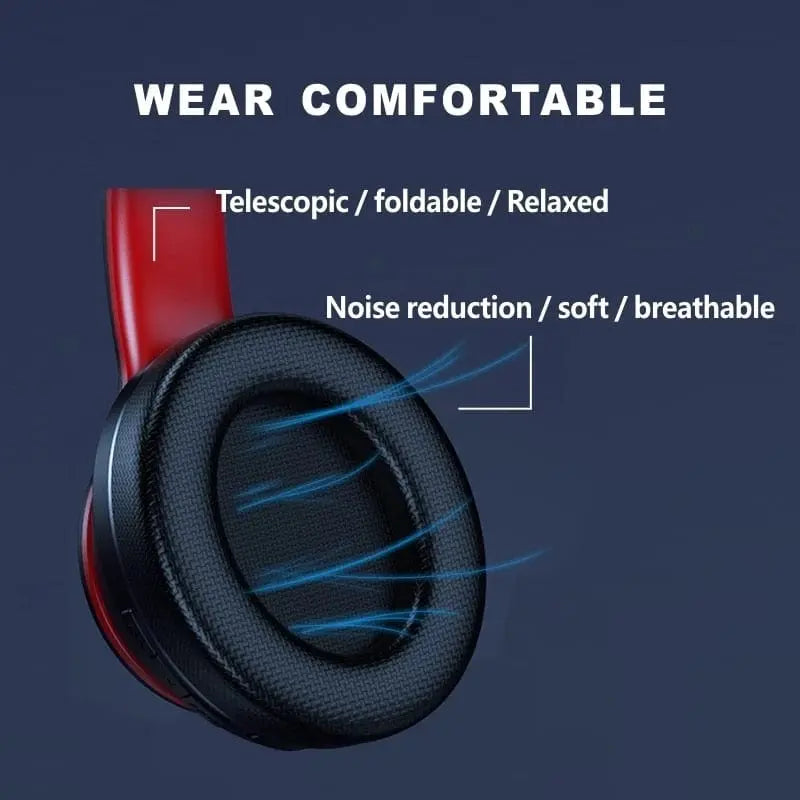 Showlu Fashion Store 0 Lenovo HD200 Bluetooth Earphones Over-ear Foldable Computer Wireless Headphones Noise Cancellation HIFI Stereo Gaming Headset