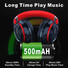 Showlu Fashion Store 0 Lenovo HD200 Bluetooth Earphones Over-ear Foldable Computer Wireless Headphones Noise Cancellation HIFI Stereo Gaming Headset