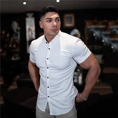 Long Sleeve Workout Clothes Muscle - Free and Opaque Men's Shirt - SHOWLU FASHION STORE