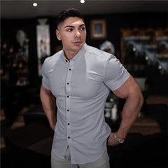 Long Sleeve Workout Clothes Muscle - Free and Opaque Men's Shirt - SHOWLU FASHION STORE