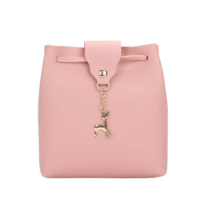 Showlu Fashion Store 0 14 New Shell Double Shoulder Fashion Versatile Color Dual-purpose Women's Anti-theft Outdoor Travel Belt Pendant Backpack