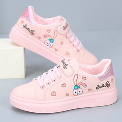 Easiest for Match Casual Spring and Autumn Leather Breathable White Shoes SHOWLU FASHION STORE