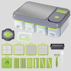 Multi-Functional Grater Vegetable Original Dicer Cut Flower Cut Dicing Planer Vegetable Cutter Machine Salad Shredding Machine Slicing Tool Sets SHOWLU FASHION STORE