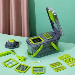 Dicing Handy Gadget For Home Multi-Functional Chopping Artifact Handy Gadget Kitchen Shredding and Slicing Milk Tea Shop Cut Fruit Cut Lemon Machine SHOWLU FASHION STORE