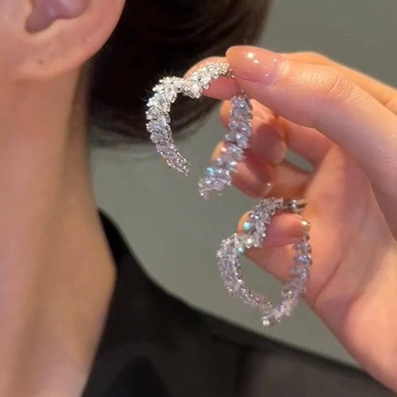 Accessible Luxury Wheat Women's Special-Interest Design All-Match Super Hot Earrings SHOWLU FASHION STORE
