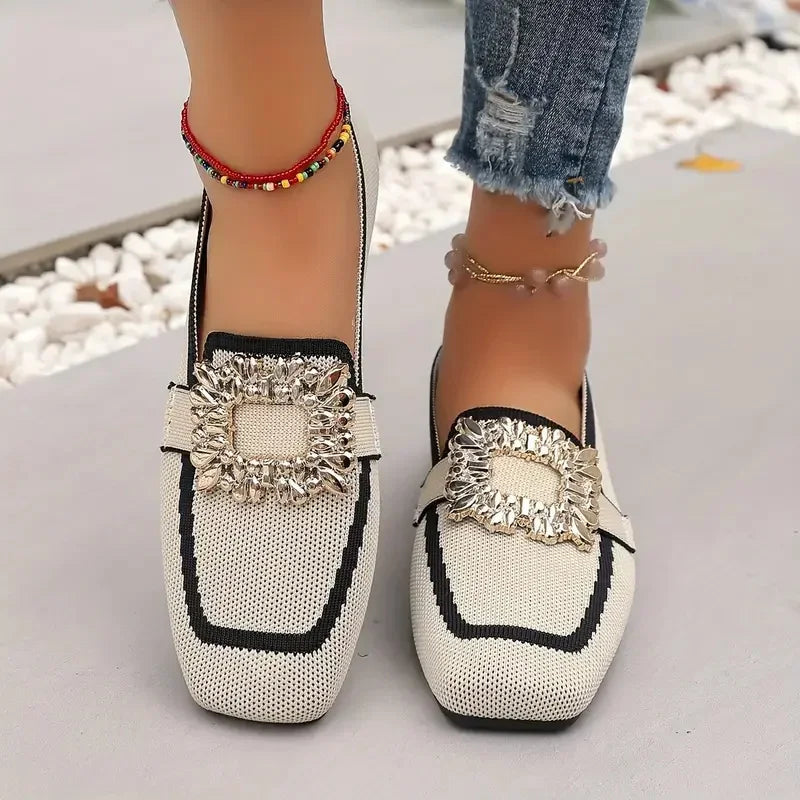 2024 New Spring Autumn Lightweight Flat Bottom Walking Shoes Women Comfortable Round Toe Shoes Lazy Loafers Zapatos De Mujer SHOWLU FASHION STORE