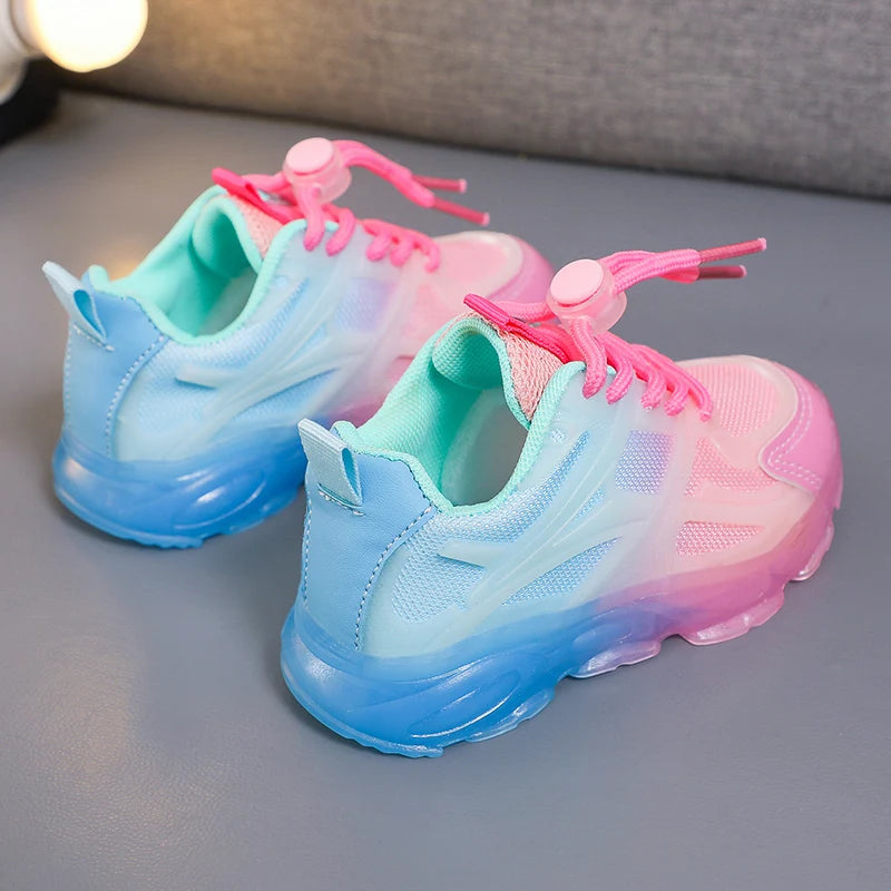 Children Boys And Girls Mesh Breathable Shoes Comfortable Casual Walking Lightweight Sneakers For Kids SHOWLU FASHION STORE