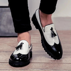 Fashion Shoe Office Shoes for Men Casual Shoes Breathable Leather Loafers Driving Moccasins Comfortable Slip on 2022 Three Color SHOWLU FASHION STORE