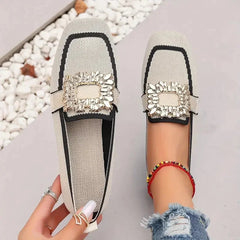 2024 New Spring Autumn Lightweight Flat Bottom Walking Shoes Women Comfortable Round Toe Shoes Lazy Loafers Zapatos De Mujer SHOWLU FASHION STORE