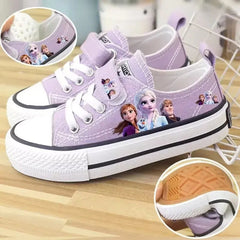 Disney girls frozen princess Mickey Mouse  Kulomi Casual  shoes non-slip soft bottom sports  shoes  for girl gift SHOWLU FASHION STORE