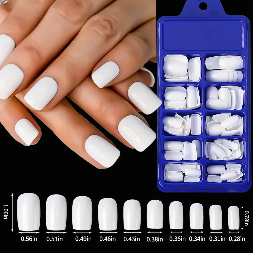 100Pcs Almond Press on Nails Medium Length Fake Nails Black Matte Almond False Nail Tips Artificial Fingernail Extend Fake Nails SHOWLU FASHION STORE