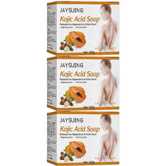 100g Kojic Acid Soap Original Papaya Soap Face Body Whitening Handmade Brighten Anti Aging Acne Remove Dark Spot Moisturizing SHOWLU FASHION STORE