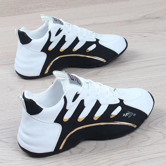 Men's Shoes 2024 Summer New Sneakers for Men Lightweight Soft Unisex Leather Comfort Platform Vulcanized Shoes Zapatillas Hombre SHOWLU FASHION STORE
