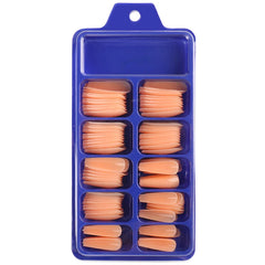 100pcs False Nail Press On Nails Acrylic Extension Coffin Forms Nail Tips Gel Nail Polish Artificial Nail Sets Kits Tools KE1895 SHOWLU FASHION STORE