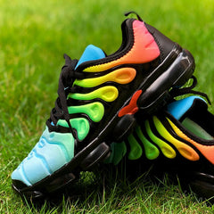 New Candy Color Men Transparent Bottom Sneakers Running Shoes Women Hiking Shoes Couple Autumn Rainbow Sports Shoes wholesale SHOWLU FASHION STORE