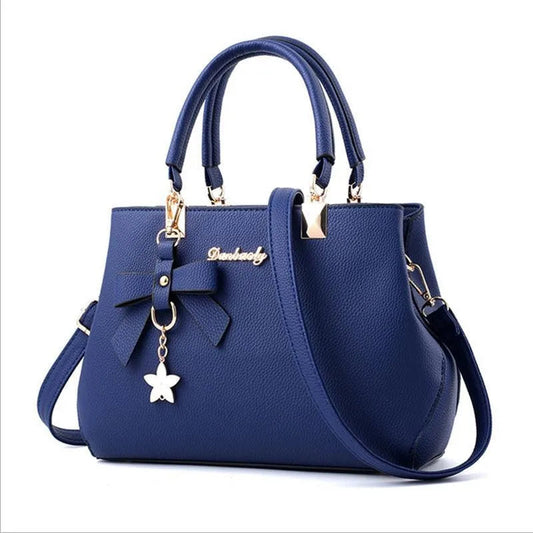 Fashion Women Handbags PU Totes Bag Top-handle Embroidery Crossbody Bag Shoulder Bag Lady Simple Style Hand Bags