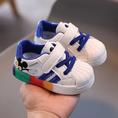 Disney Cartoon Mickey Children Shoes For Boys Girls Sport Sneakers Kids Leisure Autumn Casual Shoes Breathable Running Toddler SHOWLU FASHION STORE