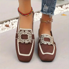2024 New Spring Autumn Lightweight Flat Bottom Walking Shoes Women Comfortable Round Toe Shoes Lazy Loafers Zapatos De Mujer SHOWLU FASHION STORE