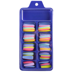 100pcs False Nail Press On Nails Acrylic Extension Coffin Forms Nail Tips Gel Nail Polish Artificial Nail Sets Kits Tools KE1895 SHOWLU FASHION STORE