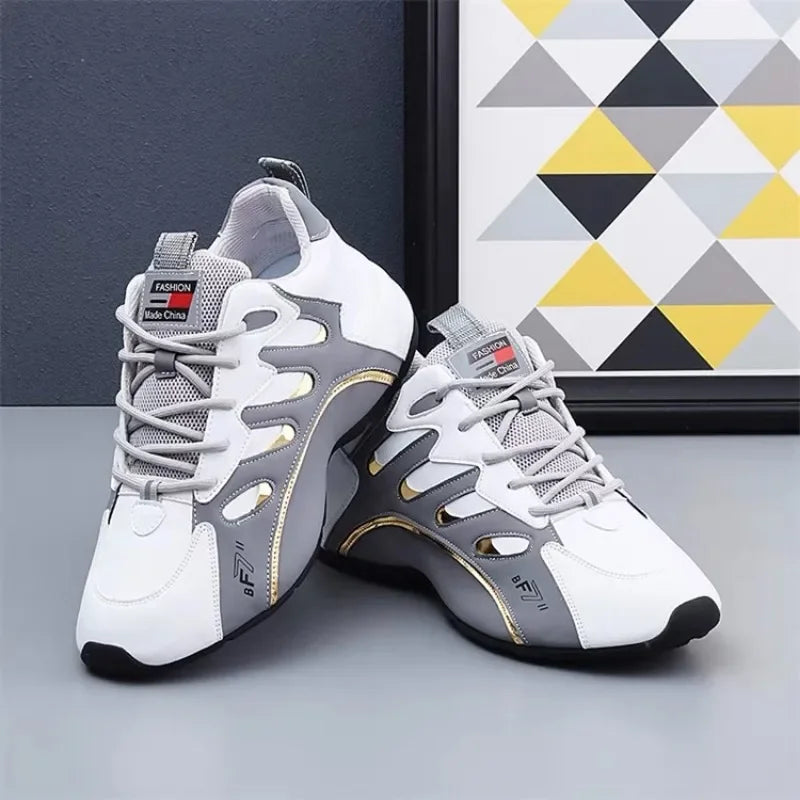 Women Sneakers Summer Platform Leather Waterproof Casual Sports Shoes Women Lightweight Breathable Flats Non-slip Woman Shoes SHOWLU FASHION STORE