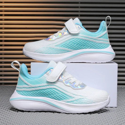 Kids Sneakers for Boys Girls Running Tennis Shoes Lightweight Breathable Sport Athletic SHOWLU FASHION STORE