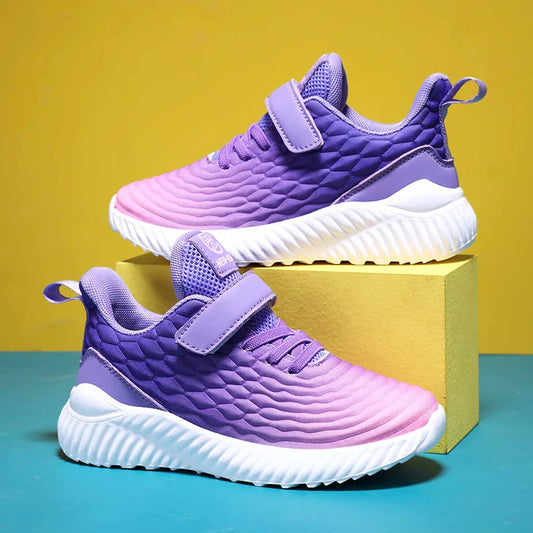 Fashion Kids Girls Shoes 2022 Designer Sports Shoes Casual Running Tennis Lightweight 4 To 12 Years Children Sneakers Girls SHOWLU FASHION STORE