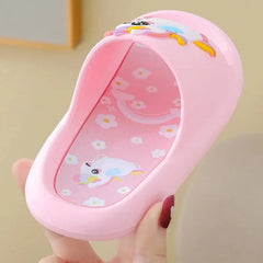 Summer Cartoon Children's Slippers Girl Unicorn Slipper Kids Cute Indoor Home Bathroom Shoes Boy Dinosaur Flip Flops Einhorn SHOWLU FASHION STORE