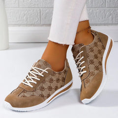 Women Thick Soled Cross Round Head Thin Fashion Shoes Women Comfortable  Breathable Casual Wear-resistant Shoes Zapatos De Mujer SHOWLU FASHION STORE