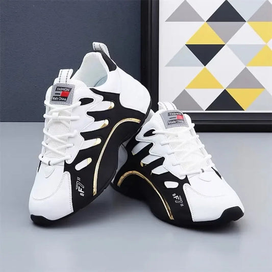 Women Sneakers Summer Platform Leather Waterproof Casual Sports Shoes Women Lightweight Breathable Flats Non-slip Woman Shoes SHOWLU FASHION STORE