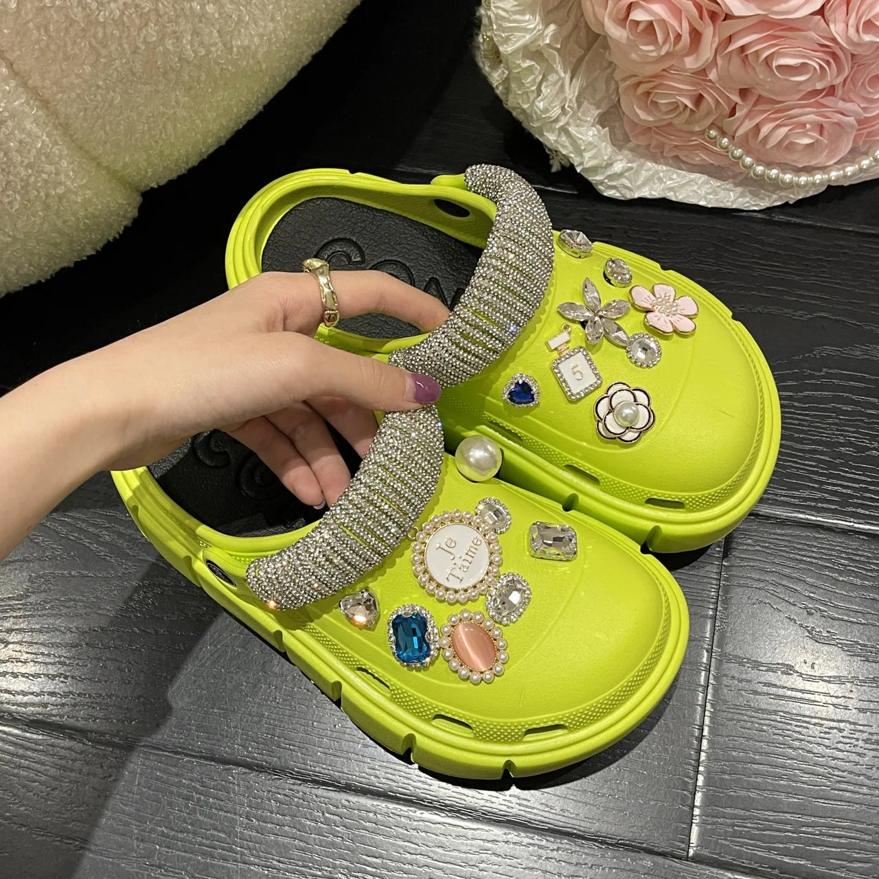 Summer Women Slippers Platform Clogs Outdoor Garden Shoes Female Pool Sandals Bathroom Flip Flops Mules Ladies Beach Slides SHOWLU FASHION STORE