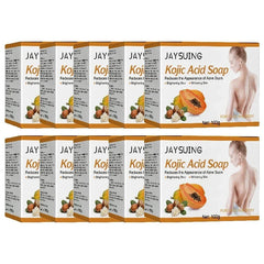 100g Kojic Acid Soap Original Papaya Soap Face Body Whitening Handmade Brighten Anti Aging Acne Remove Dark Spot Moisturizing SHOWLU FASHION STORE