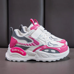 Fashion Girls Shoes Children Trainers 2024 New Luxury Cute Platform Kids Shoes Fashion Leather School Chunky Sneaker for Girls SHOWLU FASHION STORE
