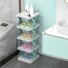 Shoes Racks Storage Organizer  Detachable Shoe Racks Saves Family Household Rack Multi Layer Simple Shoes Shelf Color Cabinet SHOWLU FASHION STORE