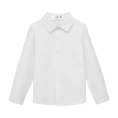 Children Slim Fit White Jacket Vest Pants Bowtie 4PCS Photograph Suit Kids Piano Host Performance Dress Boy's Suit For Wedding SHOWLU FASHION STORE