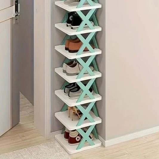 Shoes Racks Storage Organizer  Detachable Shoe Racks Saves Family Household Rack Multi Layer Simple Shoes Shelf Color Cabinet SHOWLU FASHION STORE