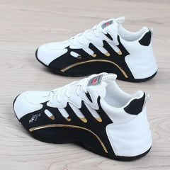 Men's Shoes 2024 Summer New Sneakers for Men Lightweight Soft Unisex Leather Comfort Platform Vulcanized Shoes Zapatillas Hombre SHOWLU FASHION STORE