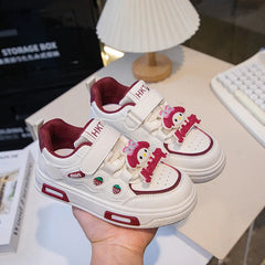 Sanrio Children Cartoon Kawaii Kuromi Melody Casual Board Shoes Spring Autumn Casual Sneakers Anti Slip Soft Sole Sports Shoes SHOWLU FASHION STORE