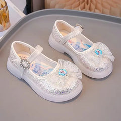 Disney kids frozen princess cute Casual shoes with light soft bottom sports shoes for girl gift SHOWLU FASHION STORE