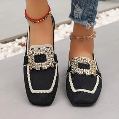 2024 New Spring Autumn Lightweight Flat Bottom Walking Shoes Women Comfortable Round Toe Shoes Lazy Loafers Zapatos De Mujer SHOWLU FASHION STORE