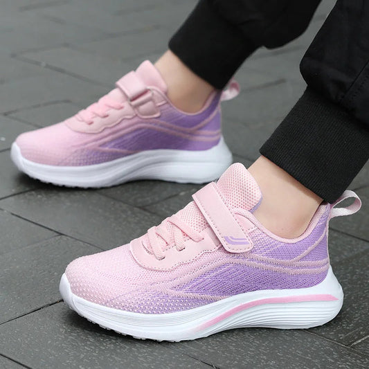 Kids Sneakers for Boys Girls Running Tennis Shoes Lightweight Breathable Sport Athletic SHOWLU FASHION STORE