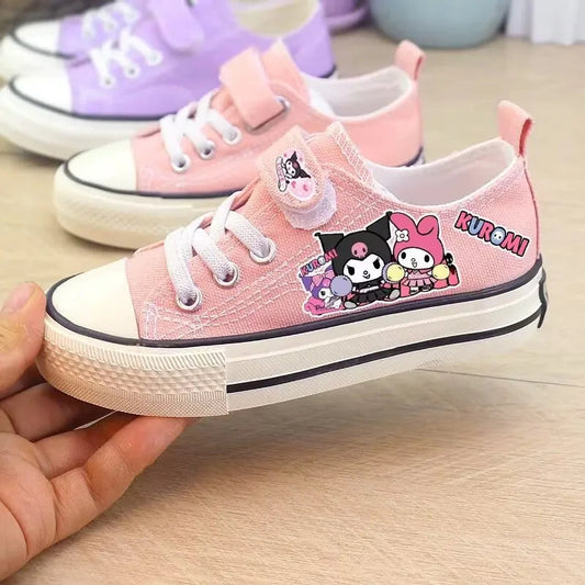 Disney girls frozen princess Mickey Mouse  Kulomi Casual  shoes non-slip soft bottom sports  shoes  for girl gift SHOWLU FASHION STORE