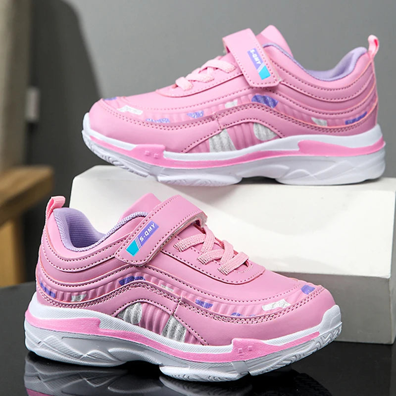 Children Running Shoes Fashionable Comfortable Soft Soled Low Cut Casual Sneakers Autumn Outdoor Non Slip Sports Shoes for Girl SHOWLU FASHION STORE
