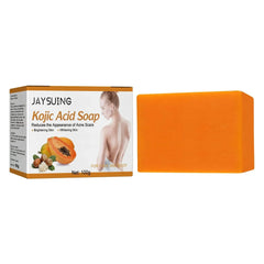 100g Kojic Acid Soap Original Papaya Soap Face Body Whitening Handmade Brighten Anti Aging Acne Remove Dark Spot Moisturizing SHOWLU FASHION STORE