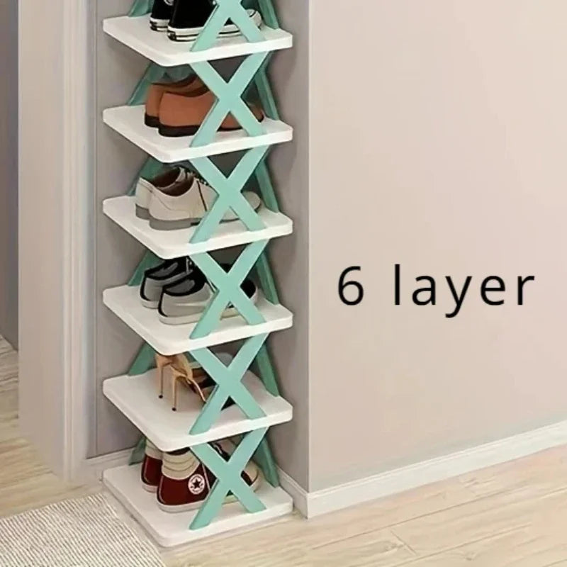 Shoes Racks Storage Organizer  Detachable Shoe Racks Saves Family Household Rack Multi Layer Simple Shoes Shelf Color Cabinet SHOWLU FASHION STORE