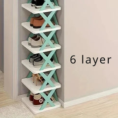 Shoes Racks Storage Organizer  Detachable Shoe Racks Saves Family Household Rack Multi Layer Simple Shoes Shelf Color Cabinet SHOWLU FASHION STORE