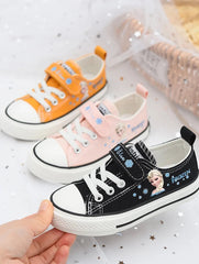 Disney girls frozen princess Mickey Mouse  Kulomi Casual  shoes non-slip soft bottom sports  shoes  for girl gift SHOWLU FASHION STORE