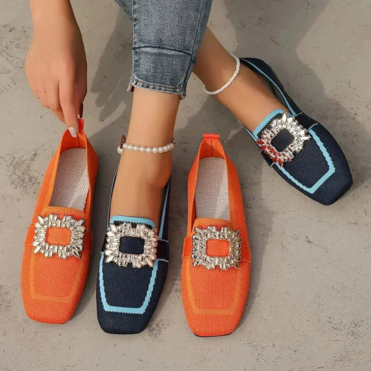 2024 New Spring Autumn Lightweight Flat Bottom Walking Shoes Women Comfortable Round Toe Shoes Lazy Loafers Zapatos De Mujer SHOWLU FASHION STORE