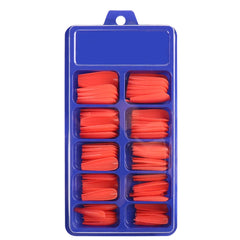 100pcs False Nail Press On Nails Acrylic Extension Coffin Forms Nail Tips Gel Nail Polish Artificial Nail Sets Kits Tools KE1895 SHOWLU FASHION STORE