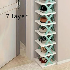 Shoes Racks Storage Organizer  Detachable Shoe Racks Saves Family Household Rack Multi Layer Simple Shoes Shelf Color Cabinet SHOWLU FASHION STORE